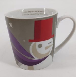 Starbucks 2011 Snowman Coffee Mug ☃️